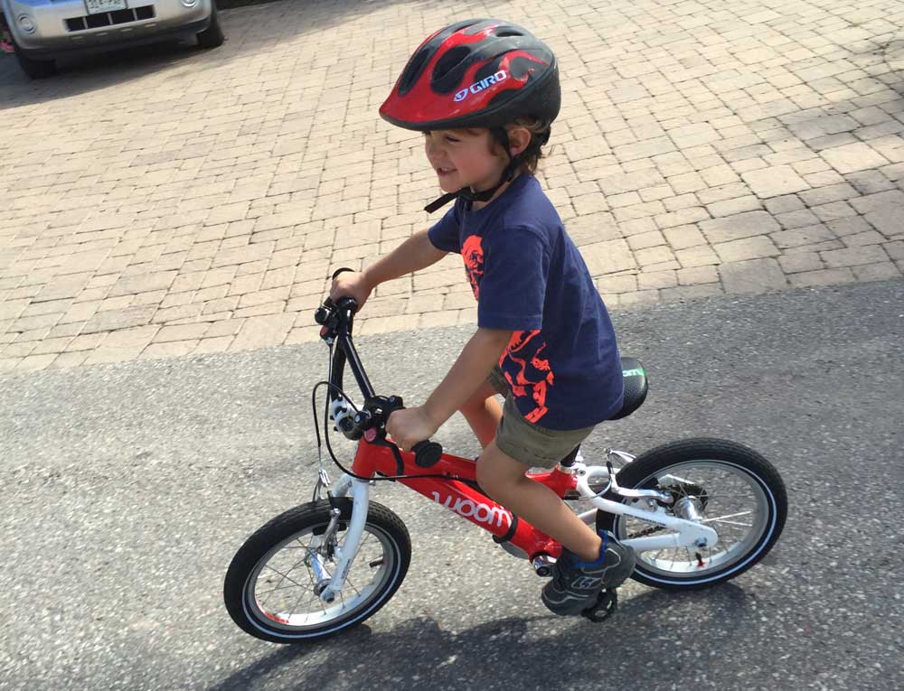 Woom 2 as First Pedal Bike